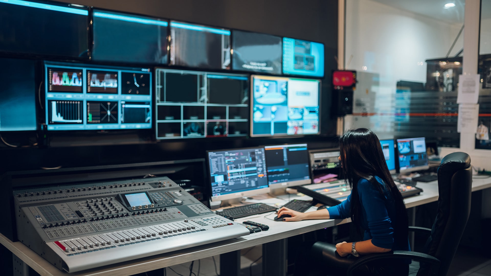 Visual Wall Control Room